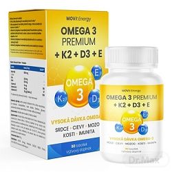 MOVit Omega 3+K2+D3+E Premium 90 toboliek