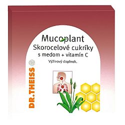 Mucoplant Jitrocelové pastilky-med+vitamin C 50 g