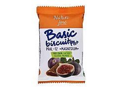 Natur Line Celozrnné sušienky ochutené Basic biscuit figové 50 g
