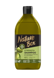 Nature Box Olive Oil šampón proti lámavosti vlasov 385 ml