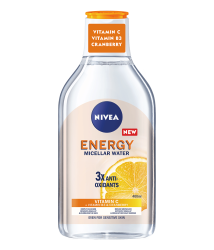 Nivea Energy Micellar Water s vitamínom C 400 ml