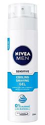 Nivea Men Sensitive Cooling gél na holenie 200 ml