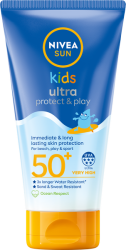 Nivea Protect & Play dětské mlieko na opaľovanie SPF50+ 150 ml