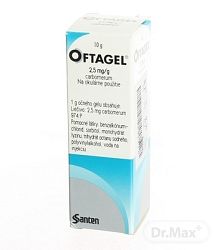 Oftagel 2,5 mg/g gel.oph.1 x 10 g