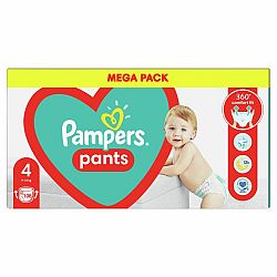 PAMPERS Pants 4 (9-15 kg) 108 ks - plienkové nohavičky