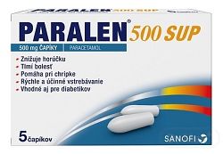 Paralen 500 SUP sup.5 x 500 mg