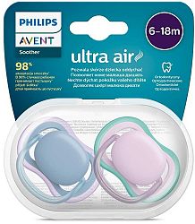 Philips AVENT Cumlík Ultra air neutral 6-18m dievča modrá 2ks