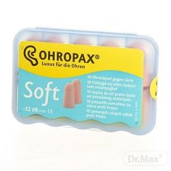 R&J R&J OHROPAX SOFT Ušné vložky v plastovom obale 10 ks