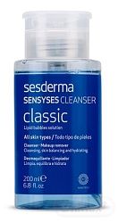 Sesderma Sensyses Cleanser Classic odličovač make-upu pre všetky typy pleti Nanotech 200 ml