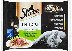 Sheba Delicacy in Jelly Mix 4 x 85 g