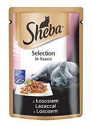 Sheba Selection in Sauce s lososem 85 g