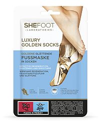 SheFoot Luxury Golden Zlaté zjemňující ponožky 1 pár