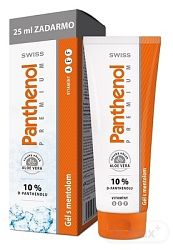 Swiss Panthenol 10% Premium gél 125 ml