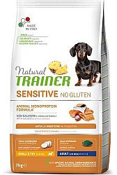 Trainer Natural sensitive No gluten Adult Mini losos 7 kg