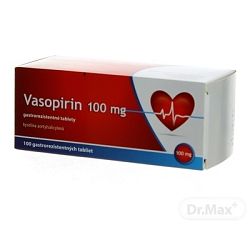 Vasopirin 100 mg tbl.ent.100 x 100 mg