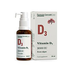 Vitamín D3 z Rias Konopný Bylinný Extrakt 30ml