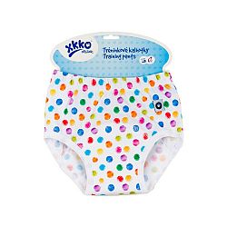 XKKO Tréningové nohavičky Organic Watercolor Polka Dots S