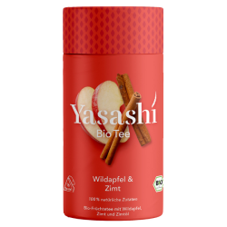 YasashiBIO Wild Apple & Cinnamon 16x2,5g