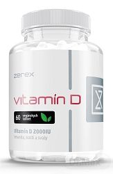 Zerex Vitamín D 2000IU 60 tabliet