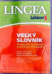 Lingea Lexicon 5 Veľký slovník španielsko slovenský a slovensko španielský