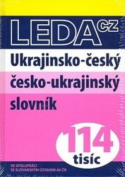 Ukrajinsko- český česko- ukrajinský slovník - 114 tisíc